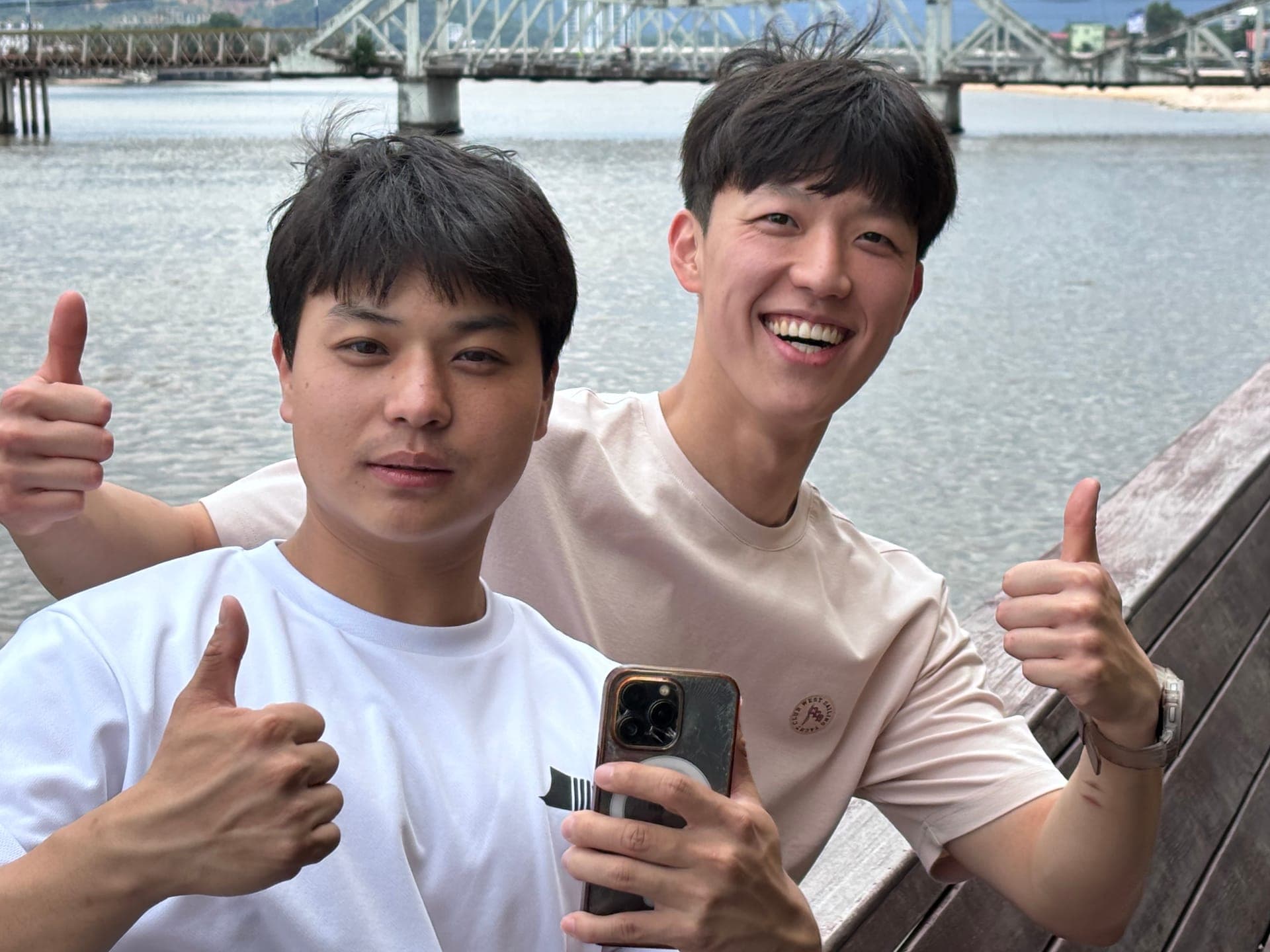 고양시 행신교회 청년부 강변 나들이