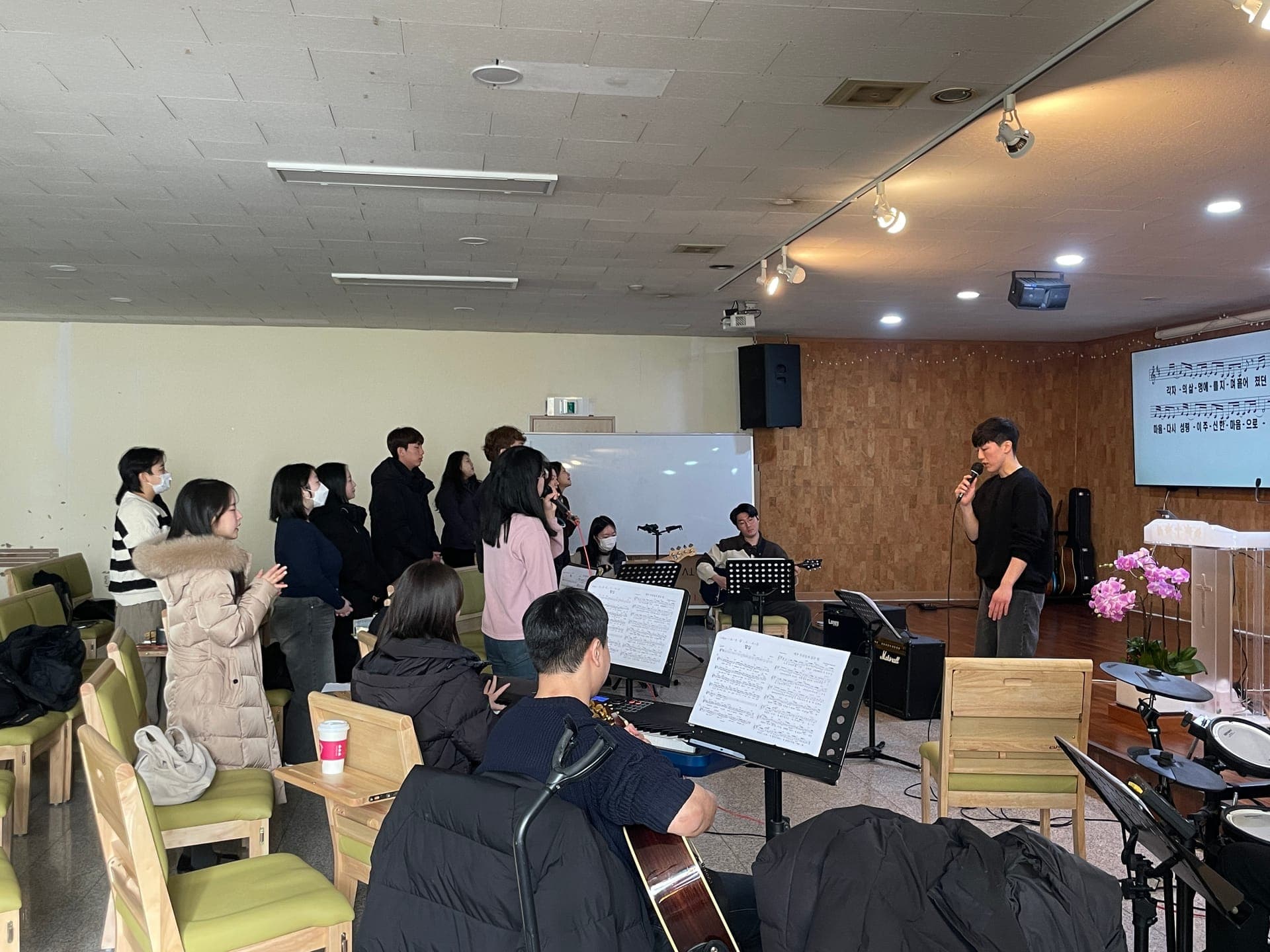 행신교회 청년부 주일예배 찬양팀 밴드